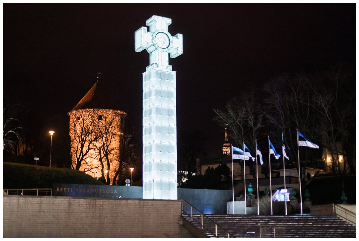 Kelionė į Talina, Talinas, Estija, The Freedom Monument.