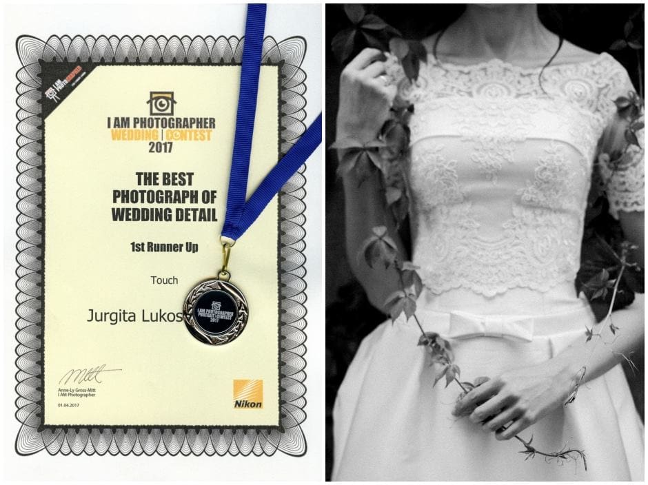I Am Photographer Festival & Contest 2017, 1st Runner Up, The Best Photograph of Wedding detail , Apdovanojimas, Vestuviu fotografija, Jurgita Lukos Photography
